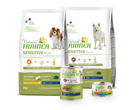 New Pet Food - Natural Trainer - Linea Sensitive Plus