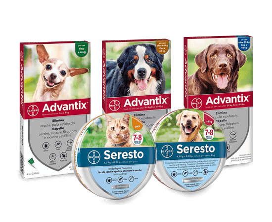 New Pet Food - Nuovi prodotti Advantix e Seresto