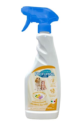 Profumina - detergente spray al limone cane