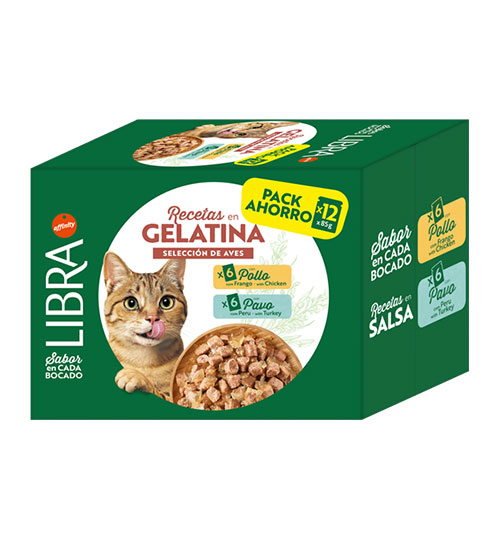 Libra - alimento umido per gatti adulti